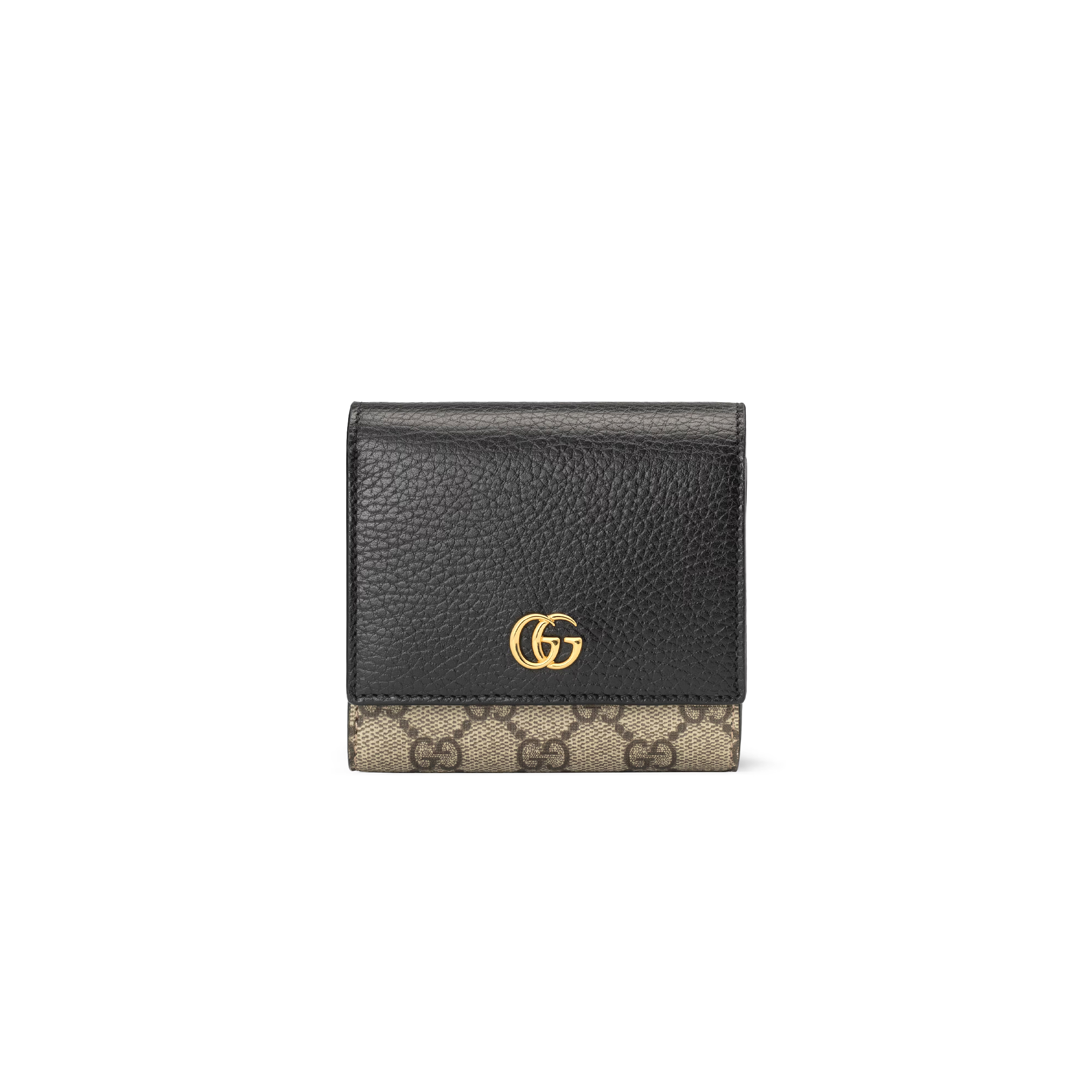 GUCCI GG MARMONT BI-COLOR MEDIUM WALLET 59858717WAG1283 (12*10*3cm)